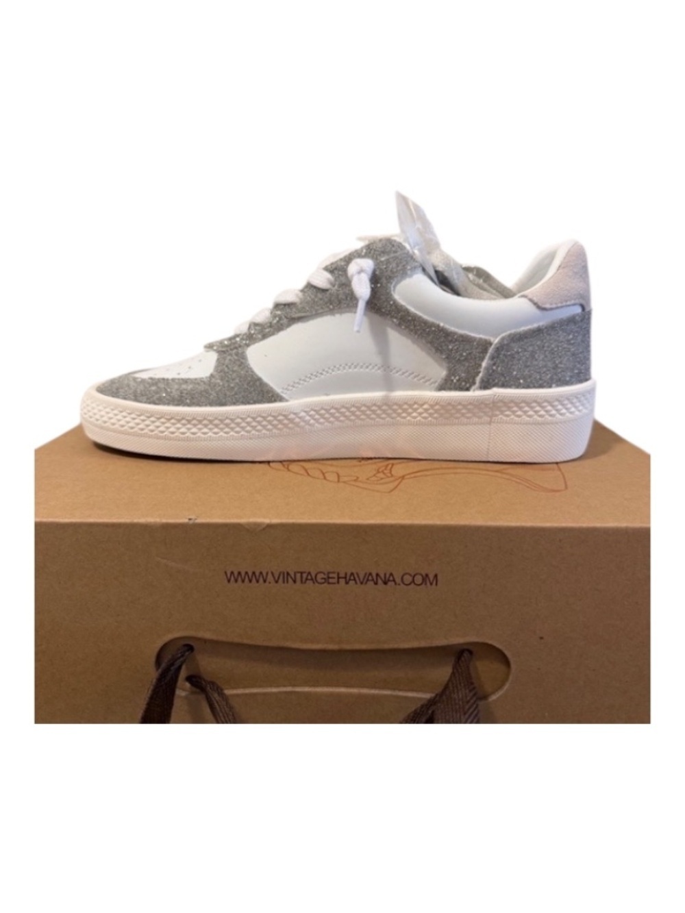 Vintage Havana Rocky Glitter Fast 6 (Women's),Current Style, Sz 8, NEW w/Box